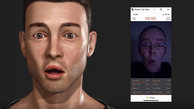 facial mocap iclone